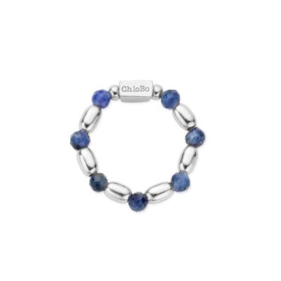 Women Jewellery ChloBo  | Mini Rice Sodalite Ring