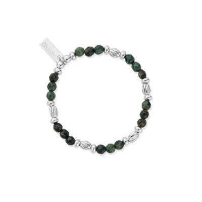 Men Jewellery ChloBo  | Children’S Kambaba Jasper Twisted Rice Bracelet