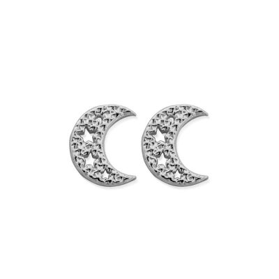 Women Jewellery ChloBo  | Starry Moon Stud Earrings