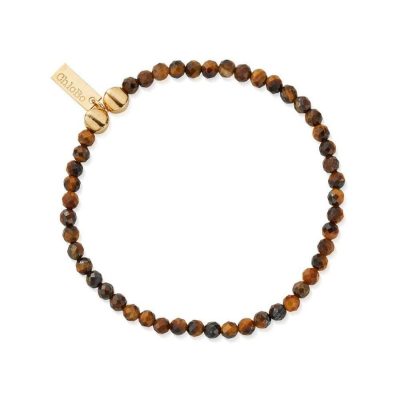 Men Jewellery ChloBo  | Men’S Gold Tiger’S Eye Bracelet