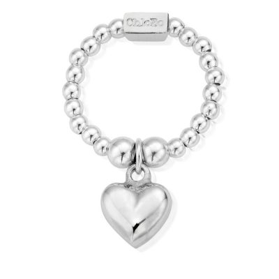 Women Jewellery ChloBo  | Mini Puffed Heart Ring