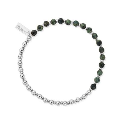 Men Jewellery ChloBo  | Men’S Kambaba Jasper Half And Half Bracelet