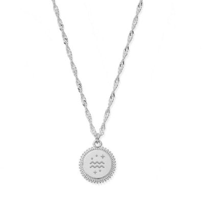 Women Jewellery ChloBo  | Personalised Zodiac Moon Coin Necklace