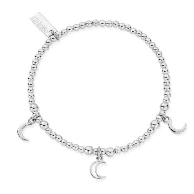 Women Jewellery ChloBo  | Triple Moon Bracelet 925 Sterling Silver