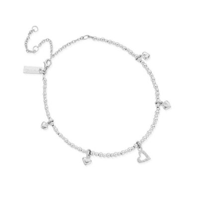 Women Jewellery ChloBo  | Mini Cute Multi Heart Anklet