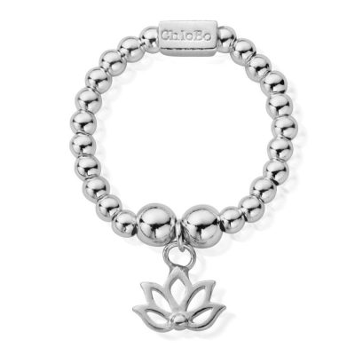 Women Jewellery ChloBo  | Mini Lotus Ring 925 Sterling Silver